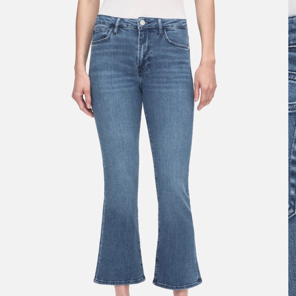 Frame Jeans - Le Crop Mini Boot in Poe